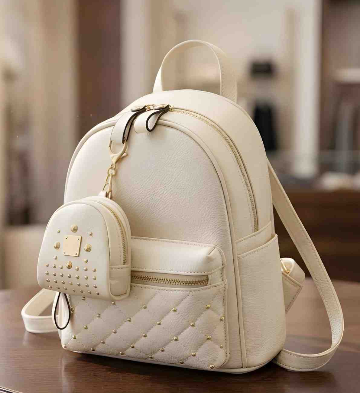 Stylish Pink Backpack for Women