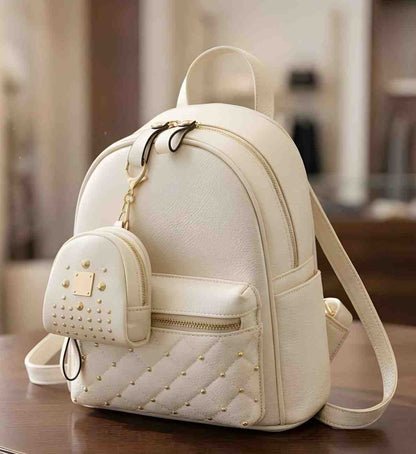 Stylish Pink Backpack for Women