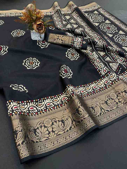 Designer Freehand Saree