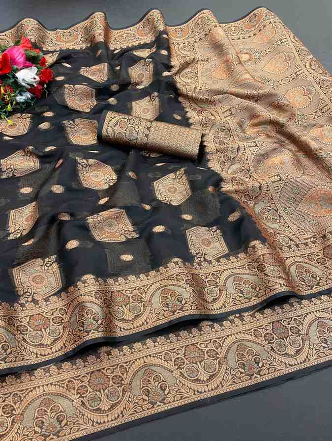 Designer Freehand Saree