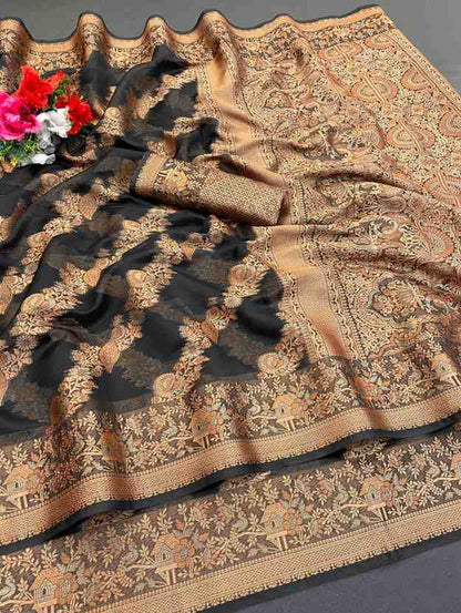Designer Freehand Saree Pavitr patel