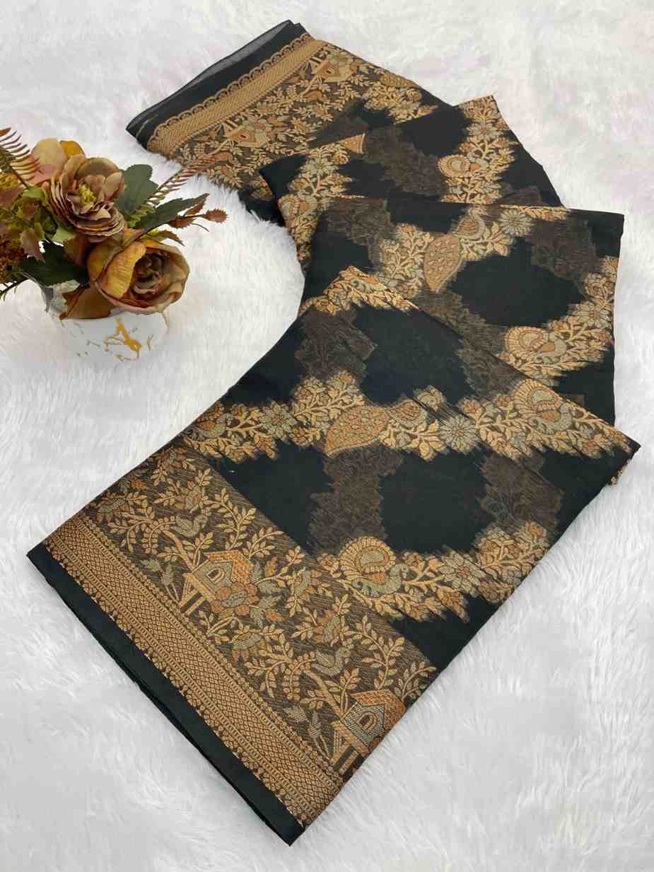 Designer Freehand Saree Pavitr patel