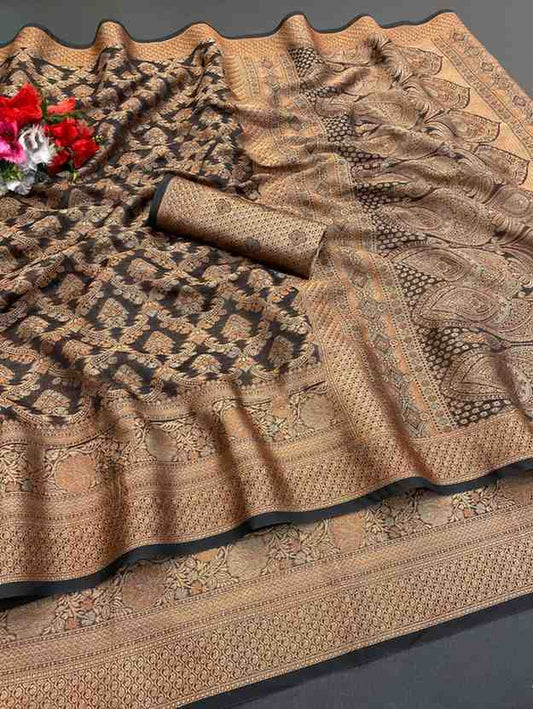 Designer Freehand Saree