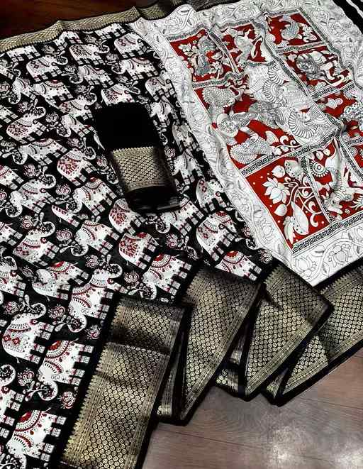 Designer Freehand Saree Pavitr patel