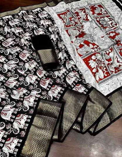 Designer Freehand Saree Pavitr patel