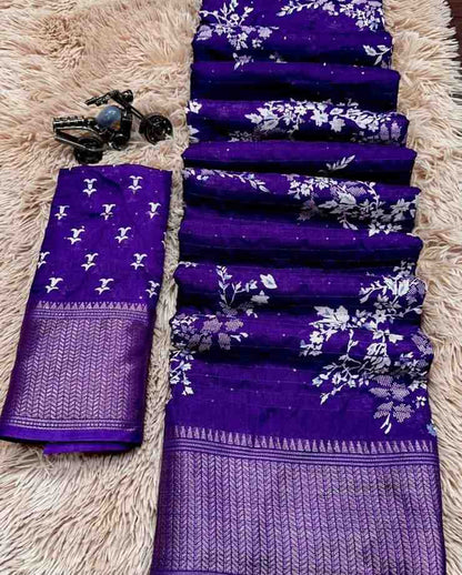 Designer Freehand Saree