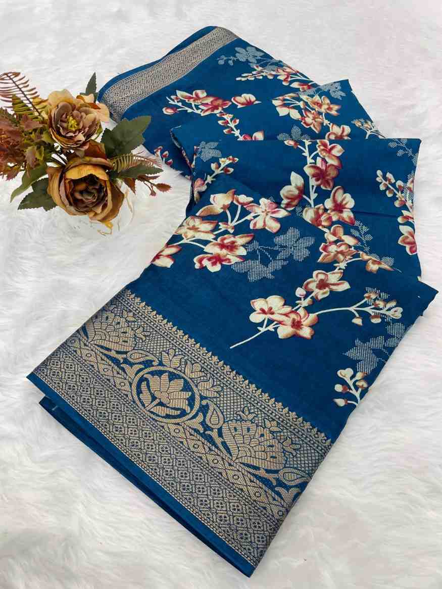 Designer Freehand Saree