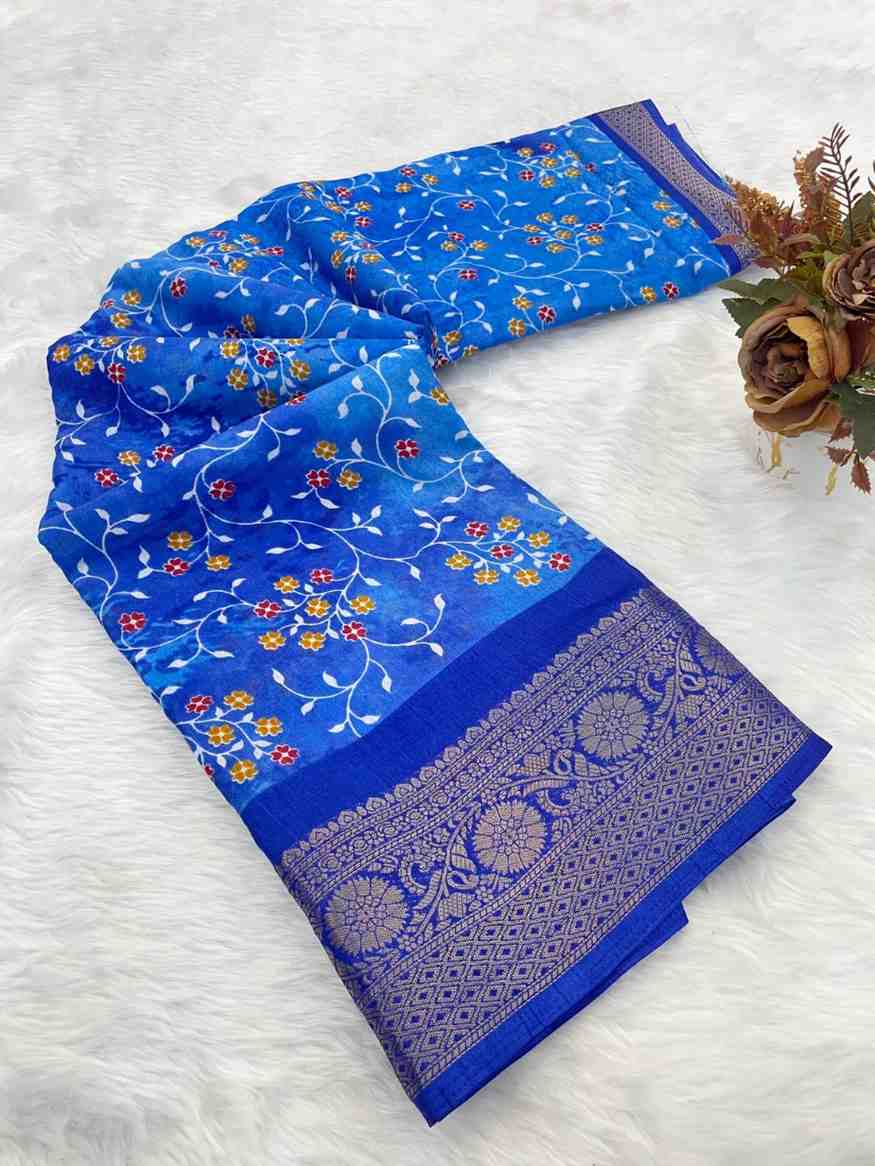 Designer Freehand Saree