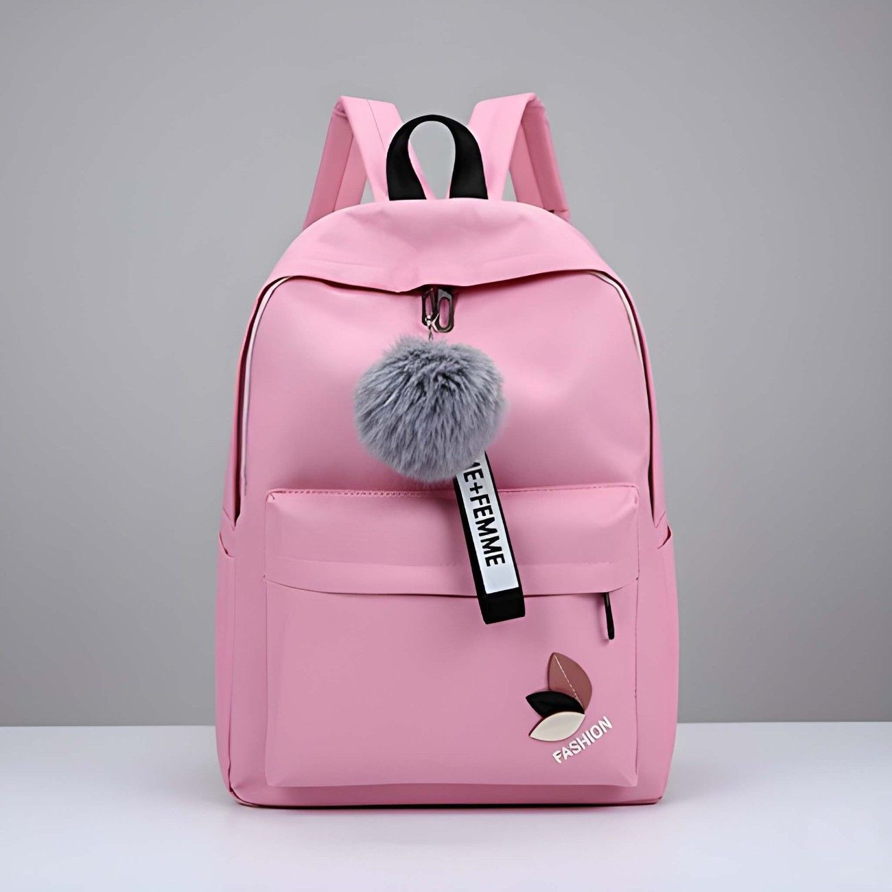 Stylish Women’s Pink Backpack | Lightweight College & Daily Use Bag