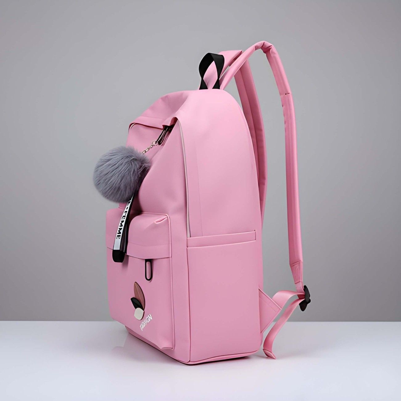 Stylish Women’s Pink Backpack | Lightweight College & Daily Use Bag
