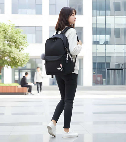 Stylish Women’s Pink Backpack | Lightweight College & Daily Use Bag