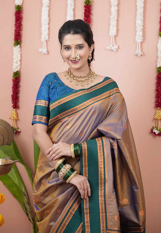 Designer Freehand Saree