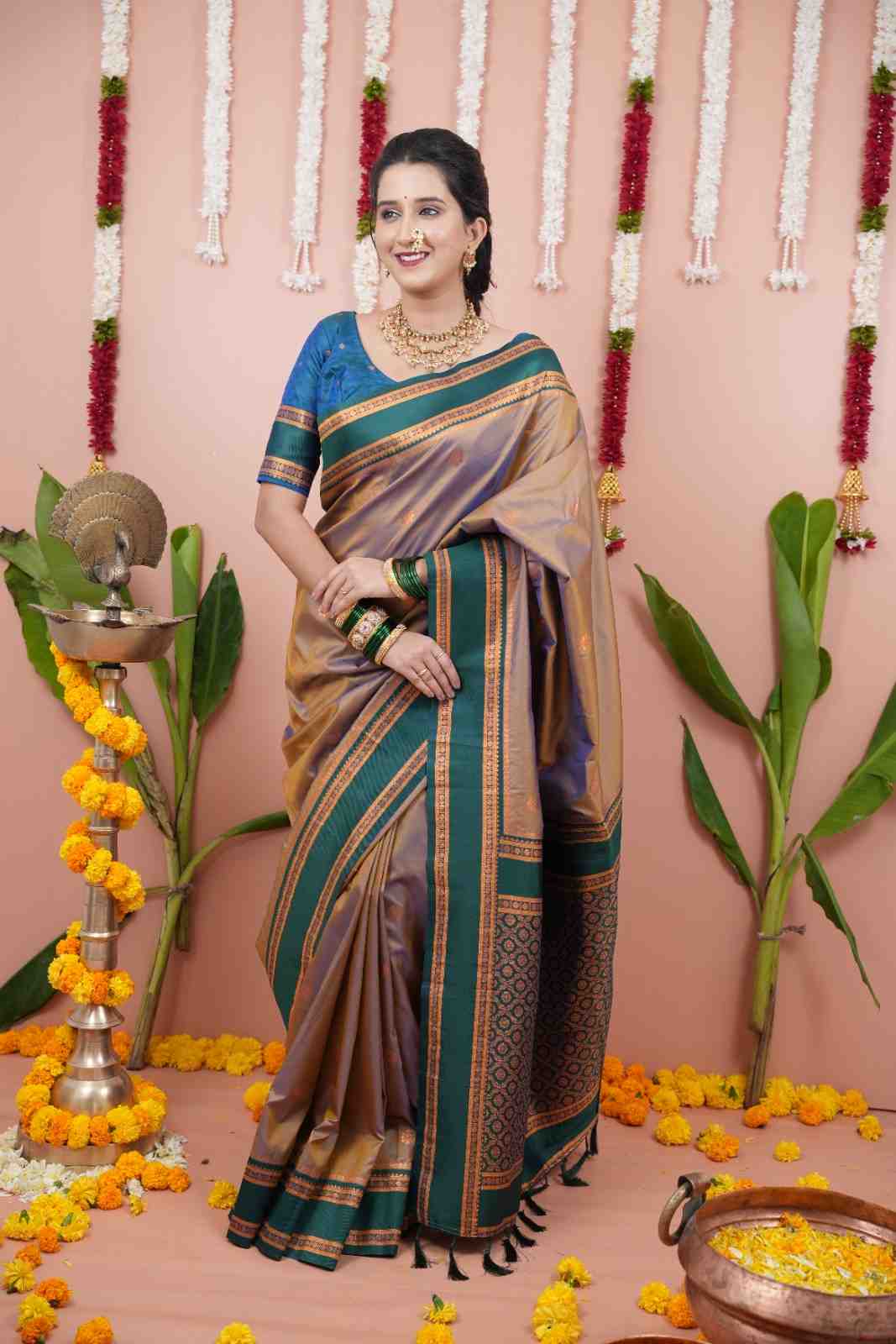 Designer Freehand Saree Pavitr patel