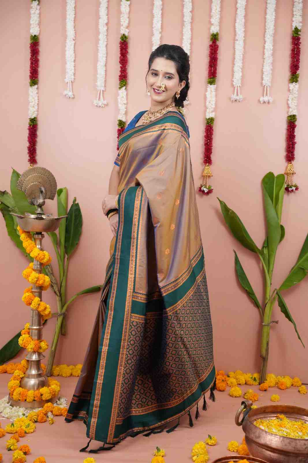 Designer Freehand Saree Pavitr patel