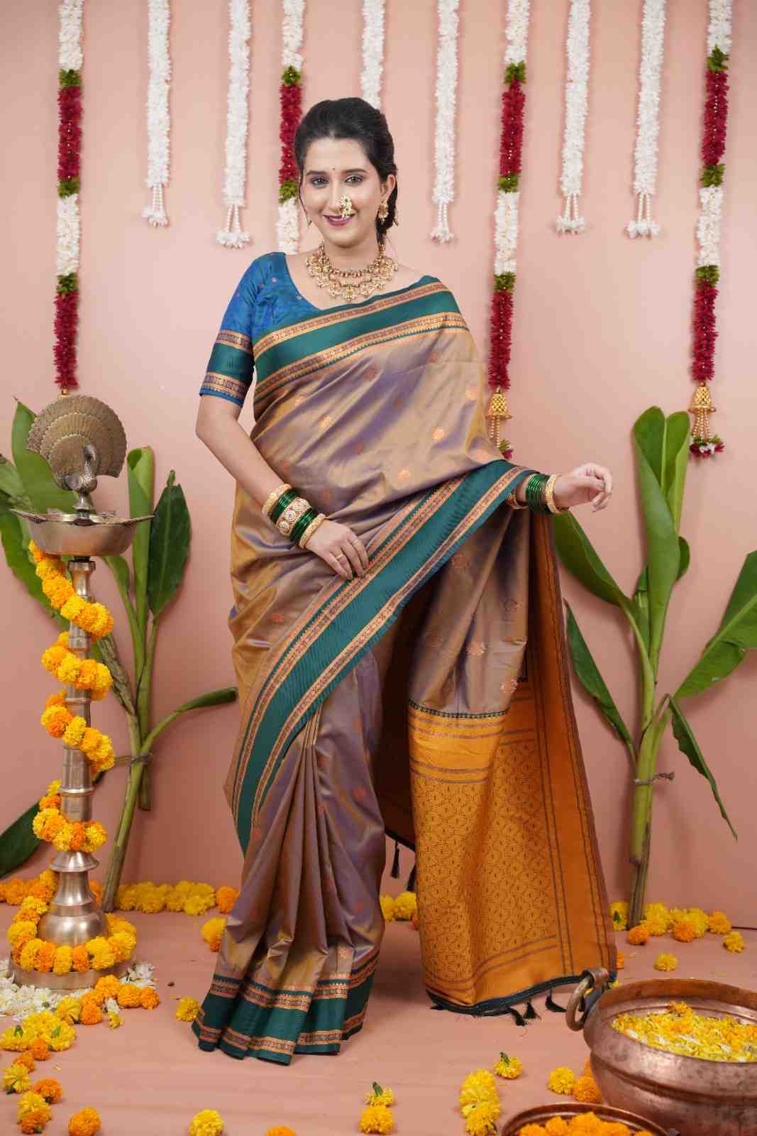 Designer Freehand Saree Pavitr patel