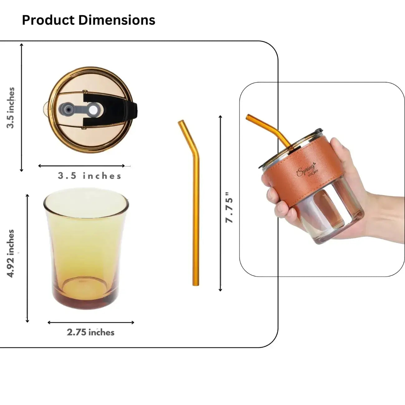 stainless steel chopping board with glass tumbler combo kitchen and travel cup set