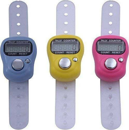Digital finger tally counter lcd 5 digit click counter Anything