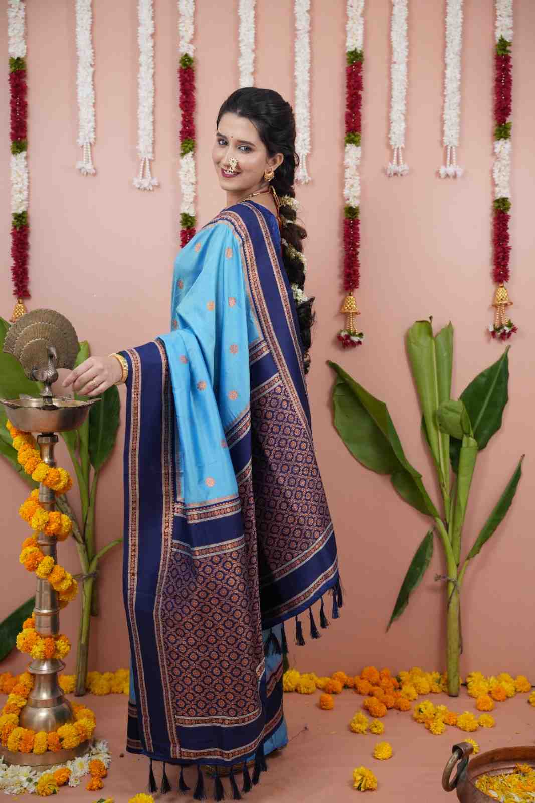 Designer Freehand Saree Pavitr patel