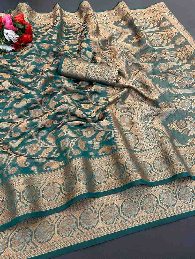 Designer Freehand Saree