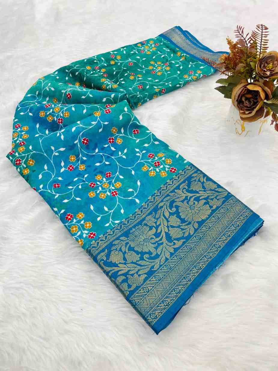 Designer Freehand Saree