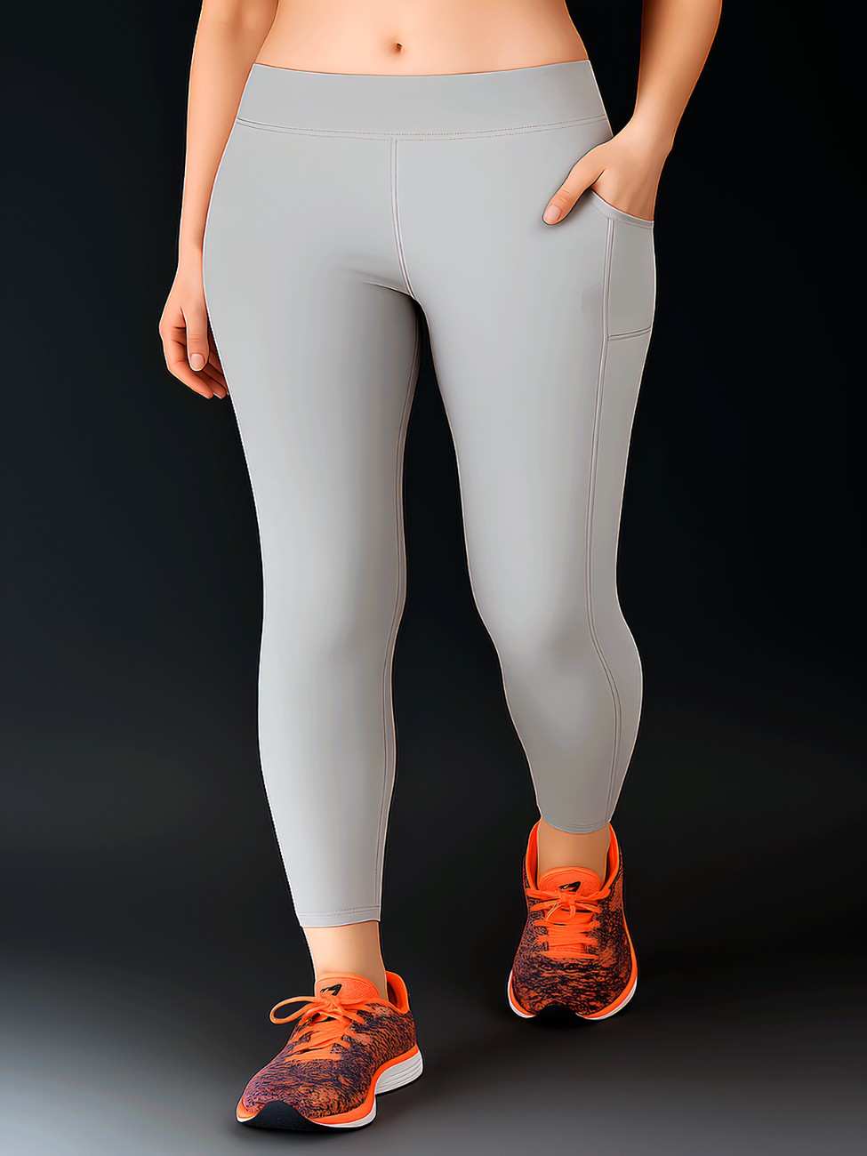 Premium Stretch Yoga Leggings for Girls