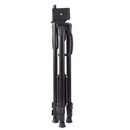Flixx Mobile Tripod Stand | Sturdy Aluminum, Adjustable Height, 360° Rotatable Head | Lightweight & Heavy-Duty