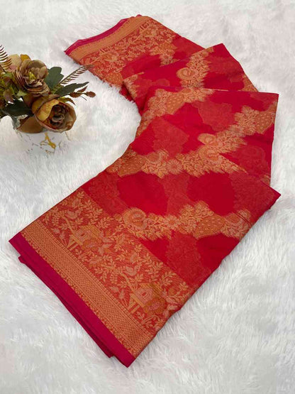 Designer Freehand Saree Pavitr patel