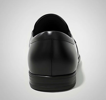 Men business shoes close up detailing