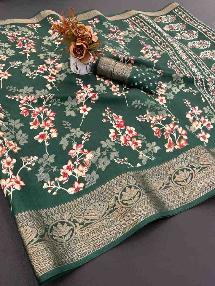 Designer Freehand Saree