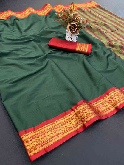 Designer Freehand Saree
