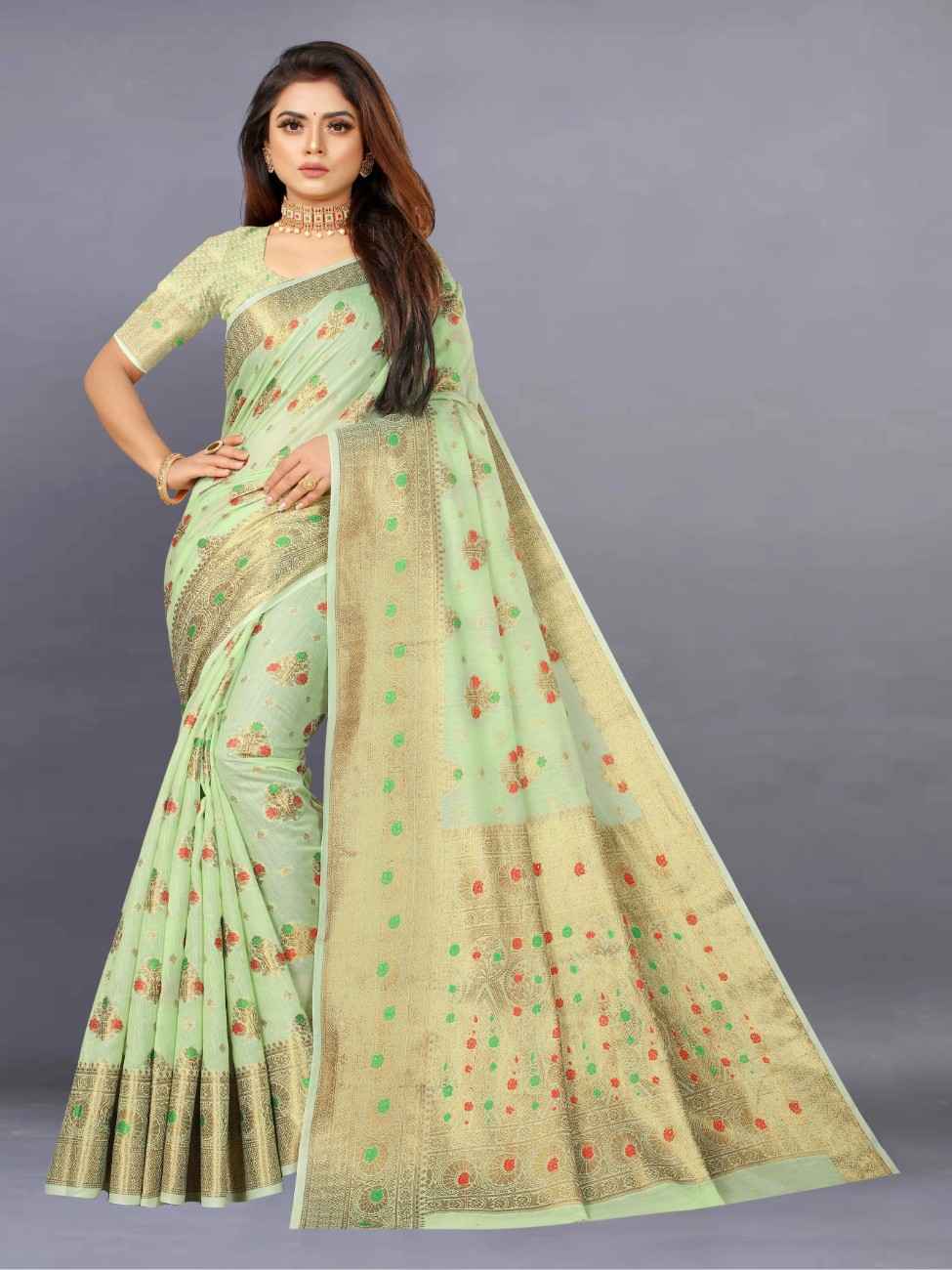 Designer Freehand Saree Pavitr patel
