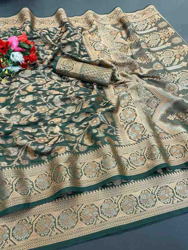 Designer Freehand Saree
