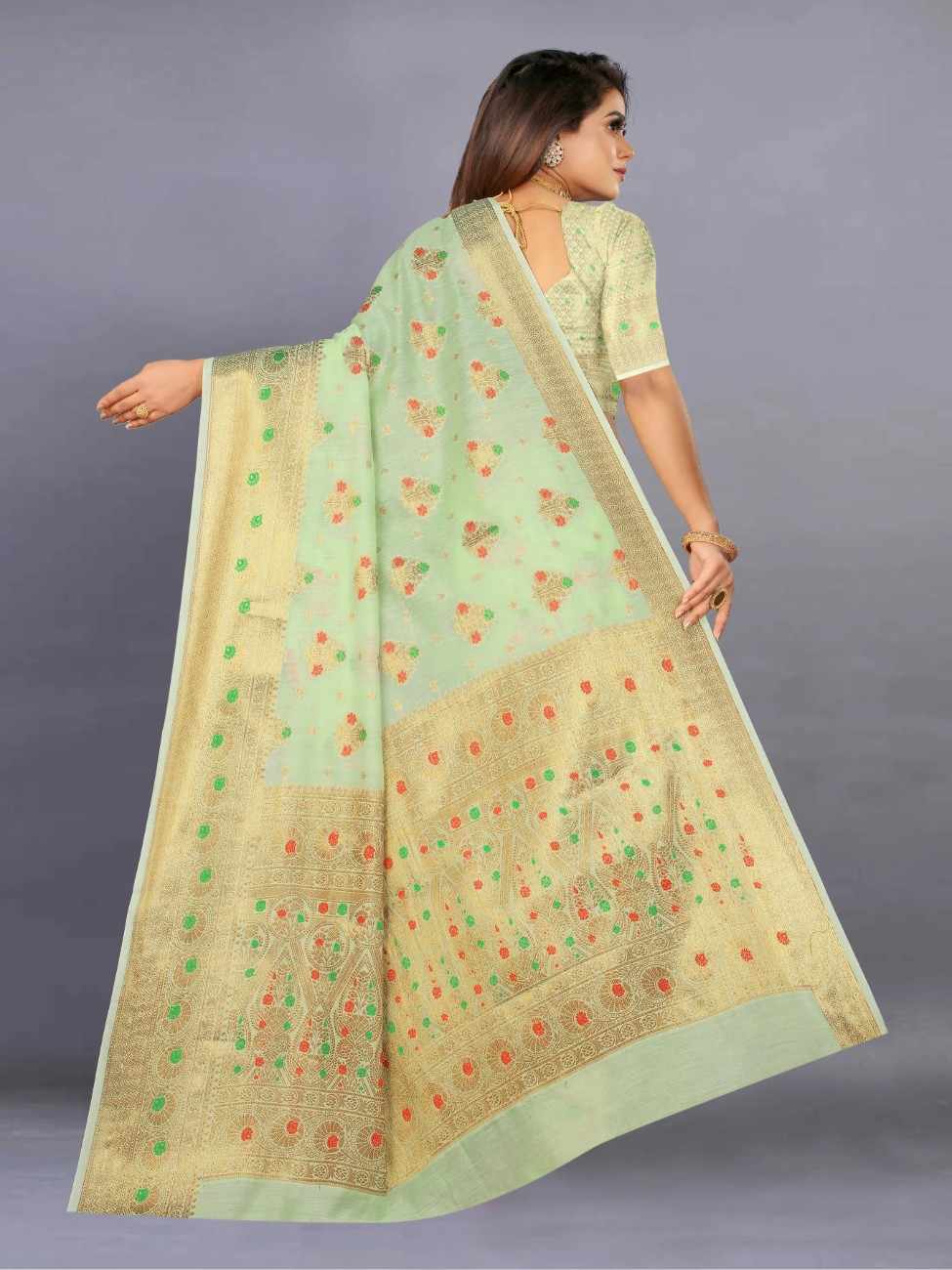 Designer Freehand Saree Pavitr patel