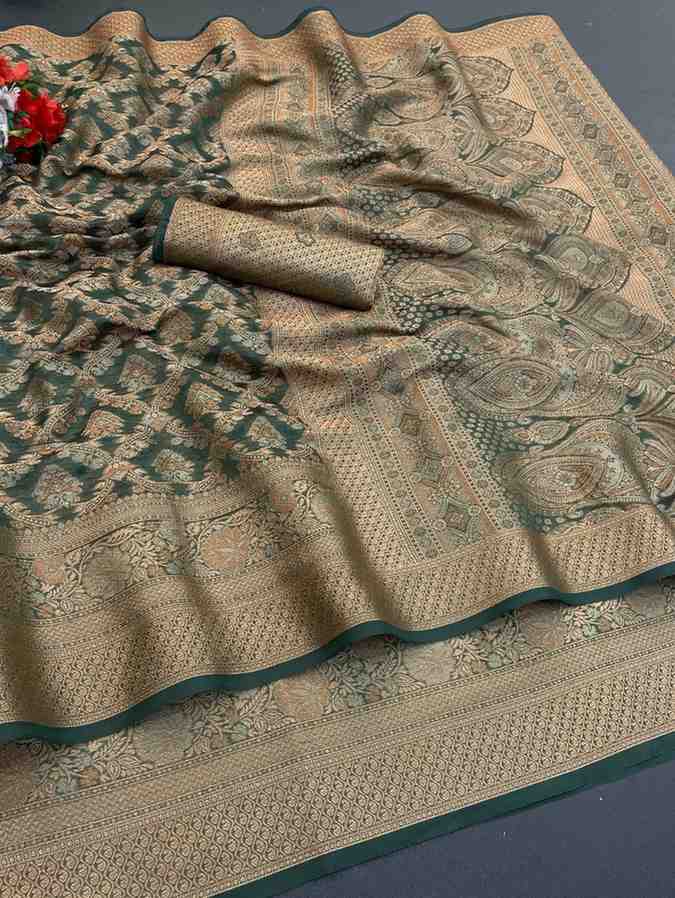 Designer Freehand Saree