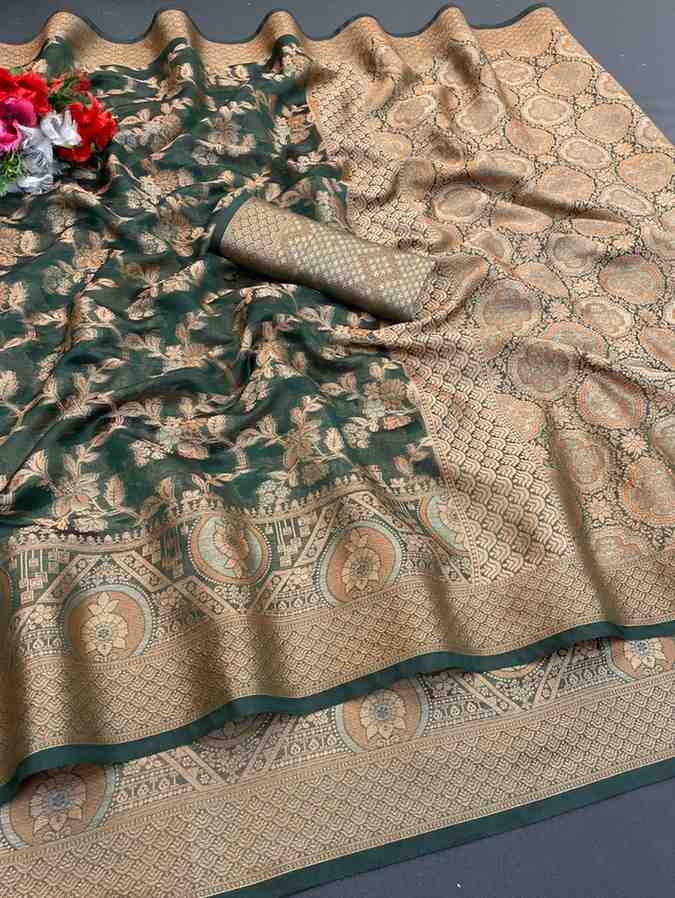 Designer Freehand Saree