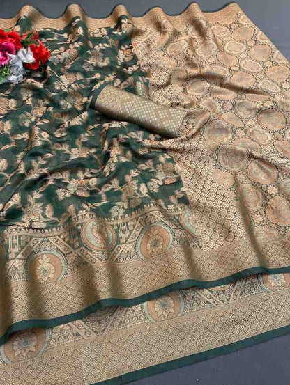 Designer Freehand Saree