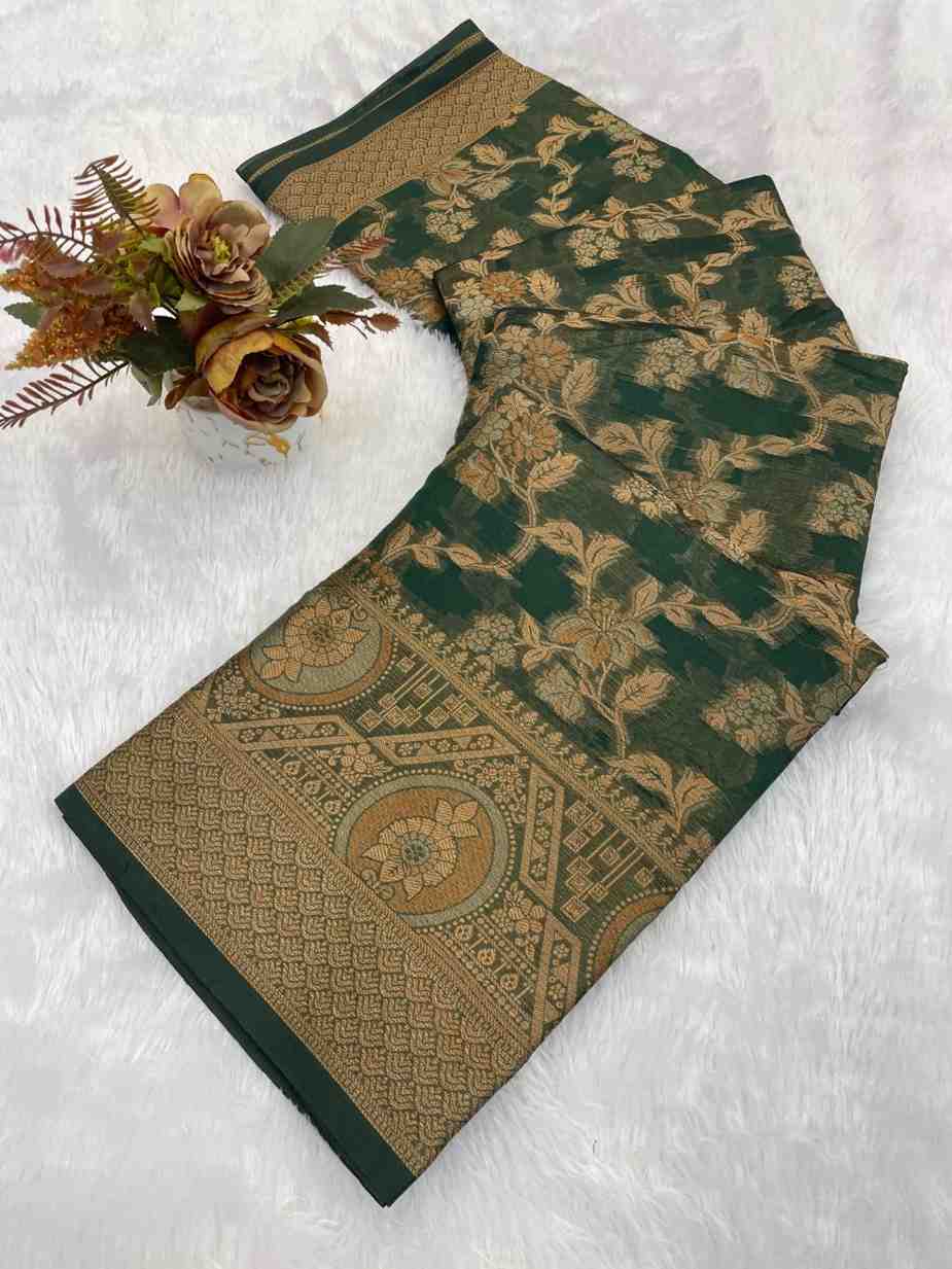 Designer Freehand Saree