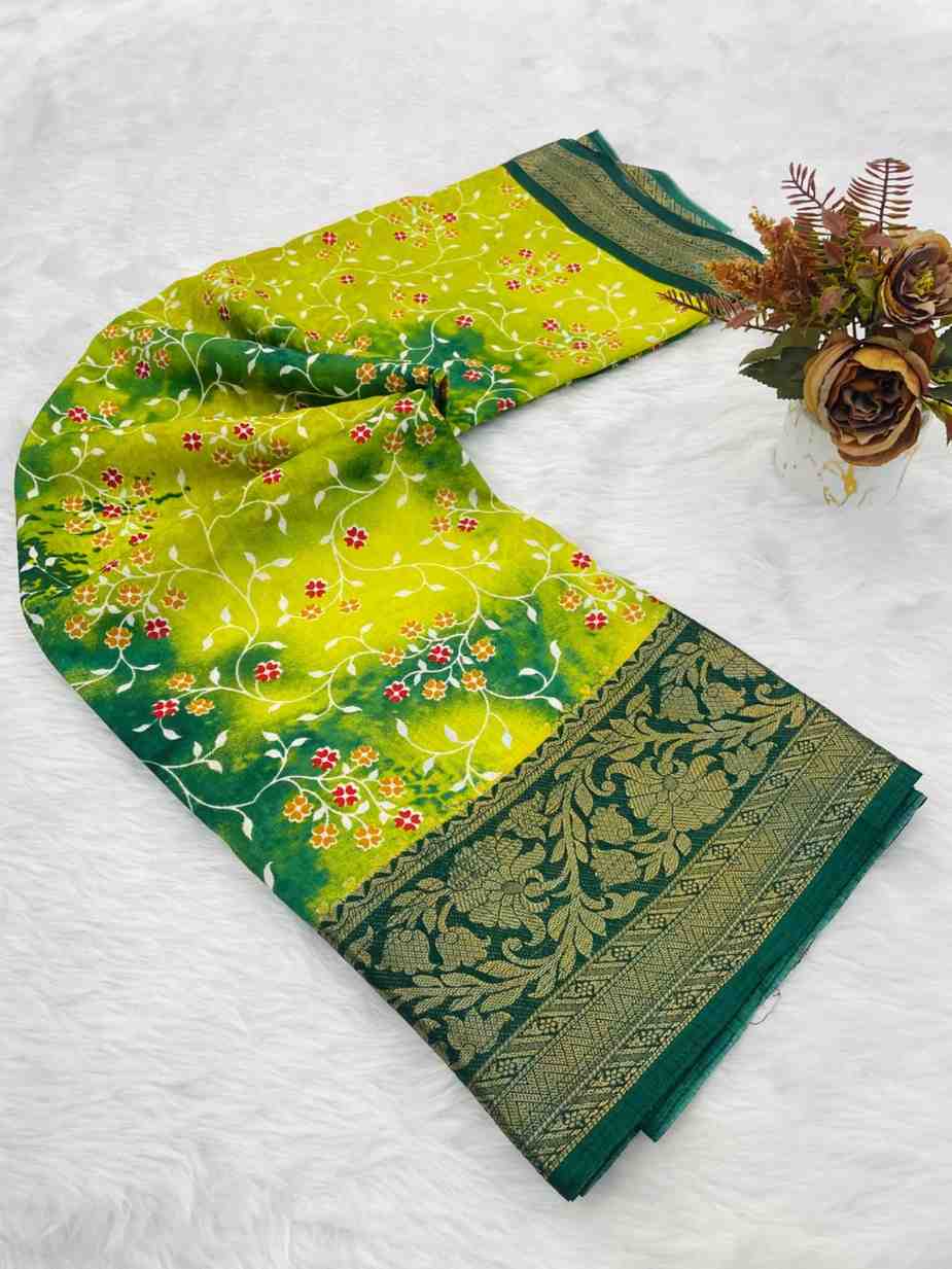 Designer Freehand Saree