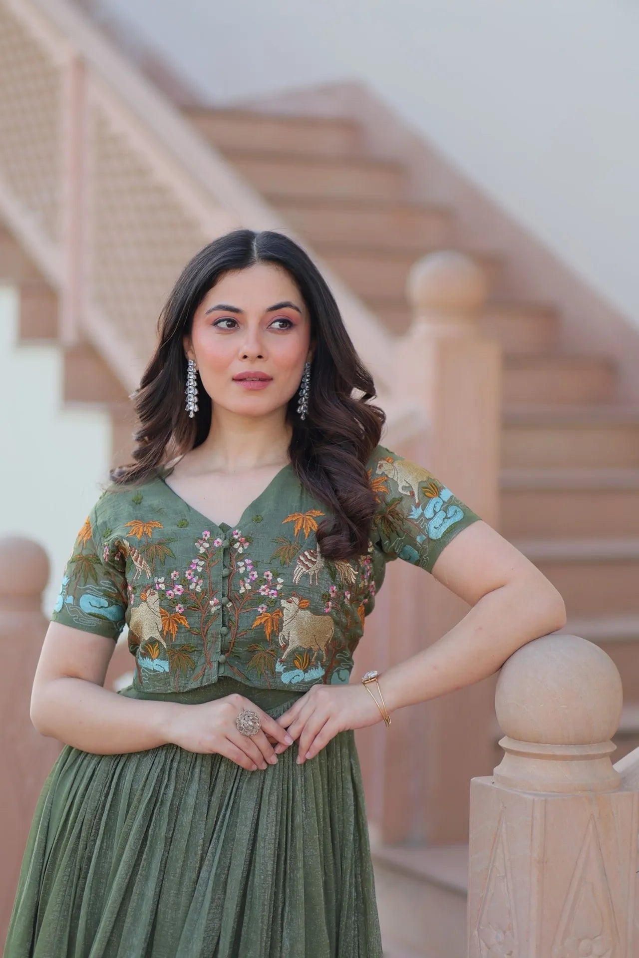 Designer Koti Gown Outfit Set for Women The Shopsy