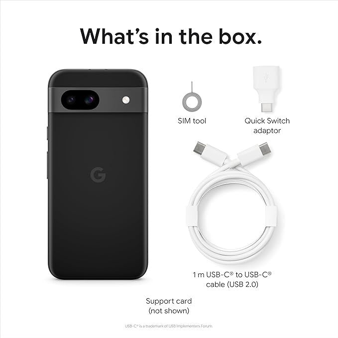 google Pixel 8a Tensor G3 smartphone studio shot