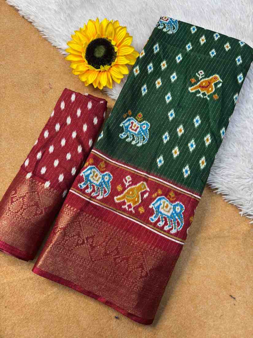 Designer Freehand Saree