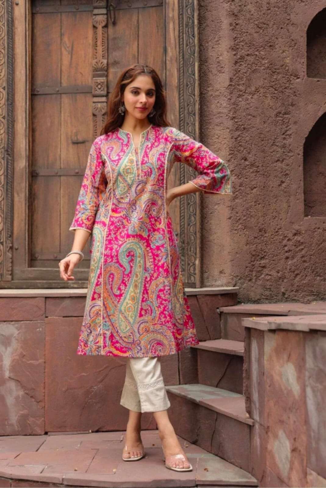 Paisley Printed Kurti
