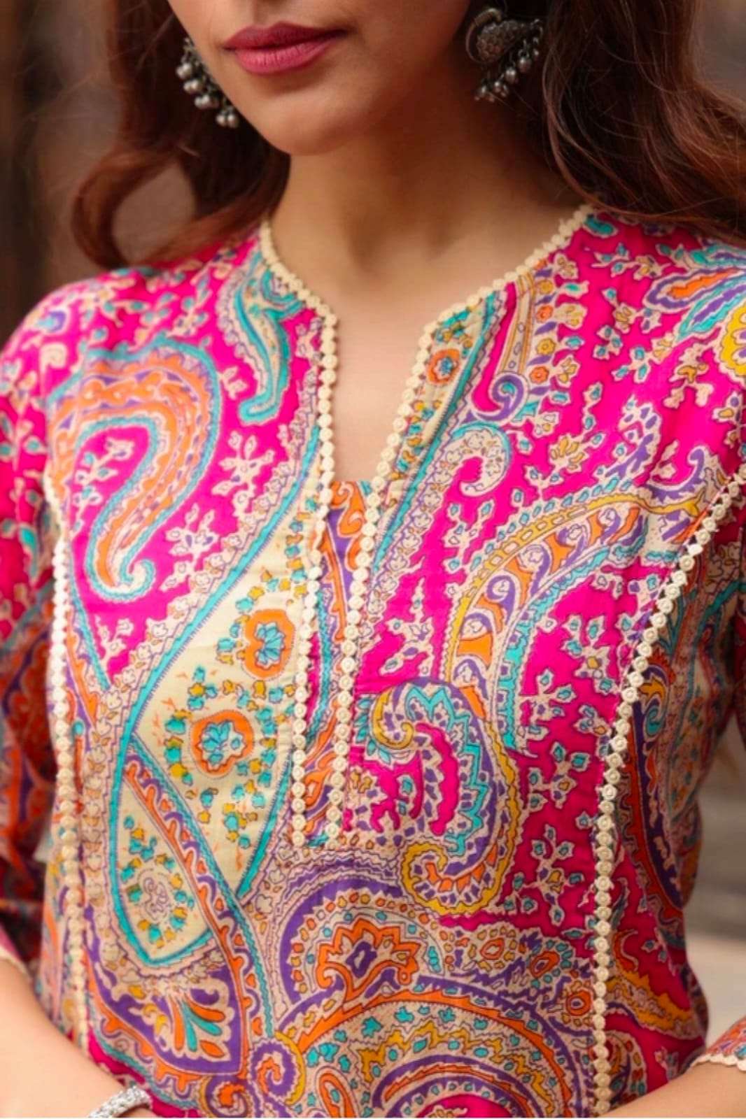Paisley Printed Kurti