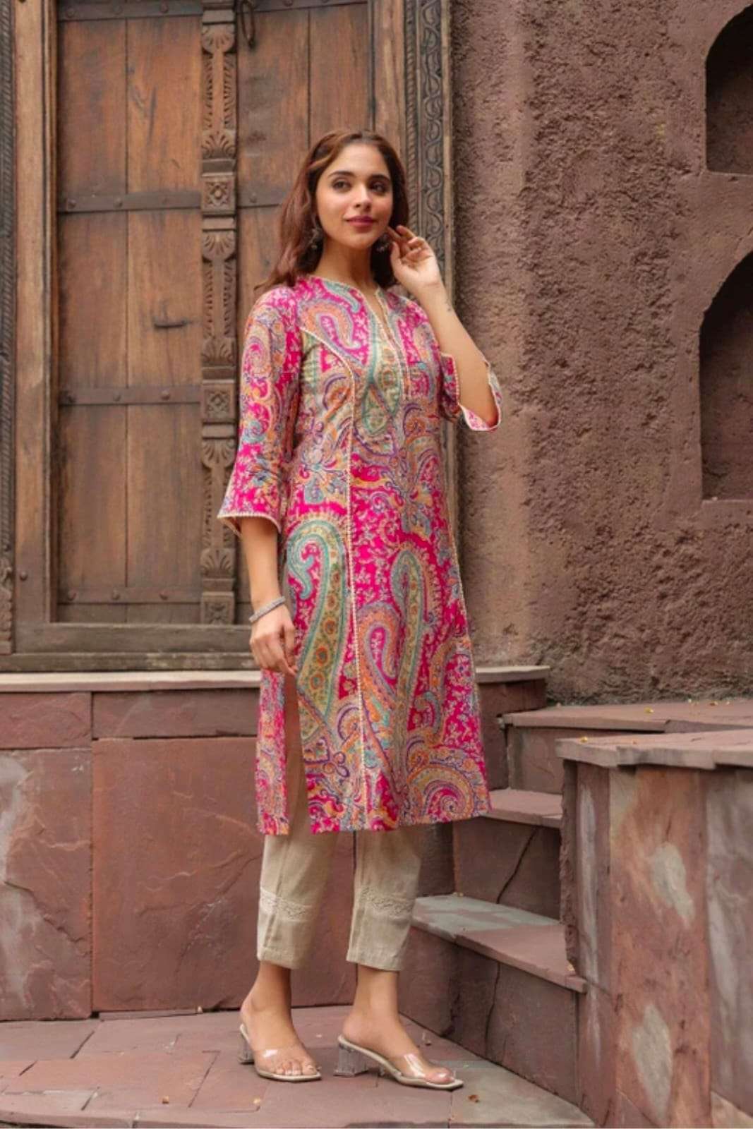 Paisley Printed Kurti