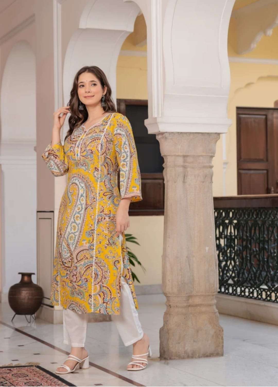 Paisley Printed Kurti
