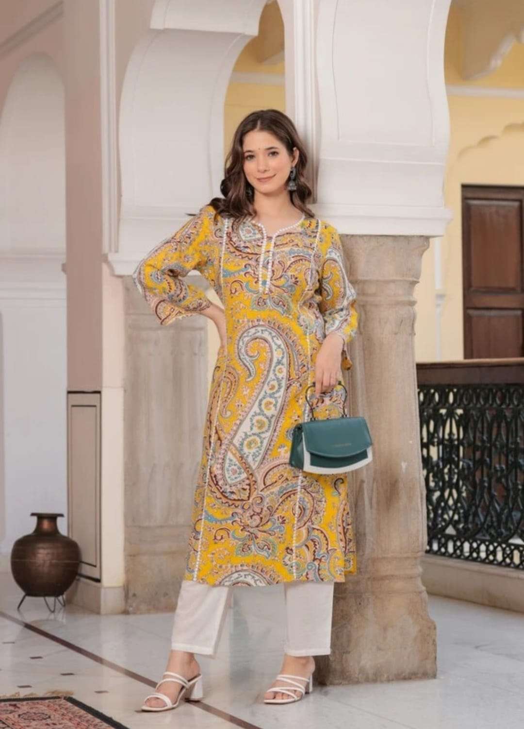 Paisley Printed Kurti