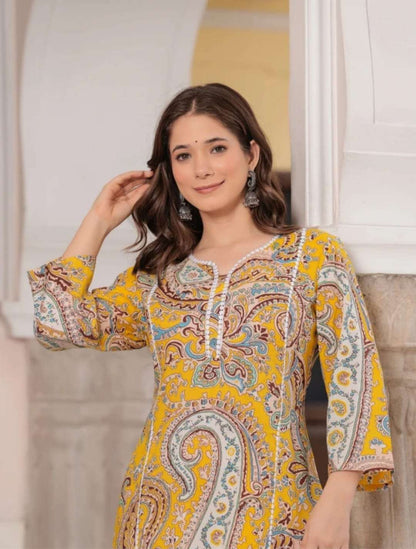 Paisley Printed Kurti