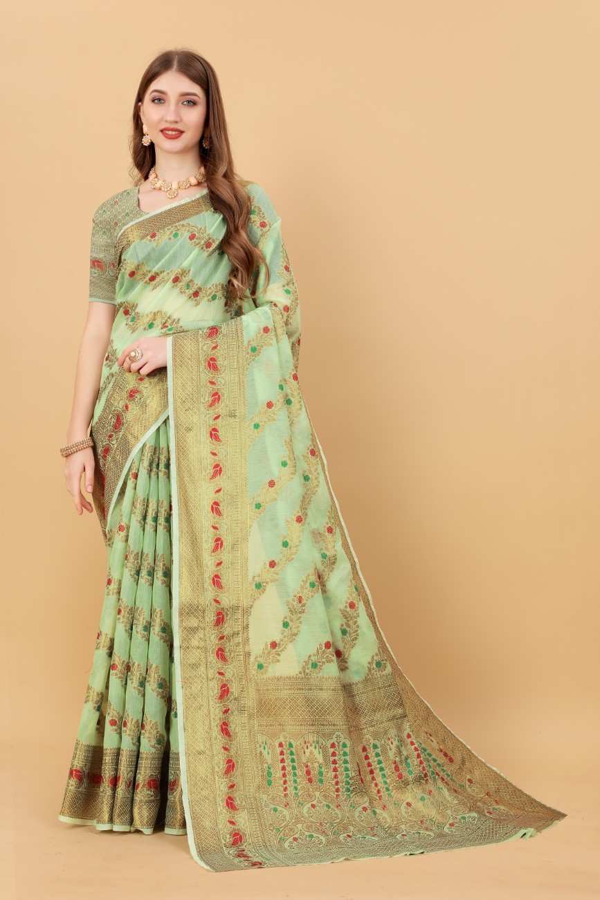 Designer Freehand Saree Pavitr patel