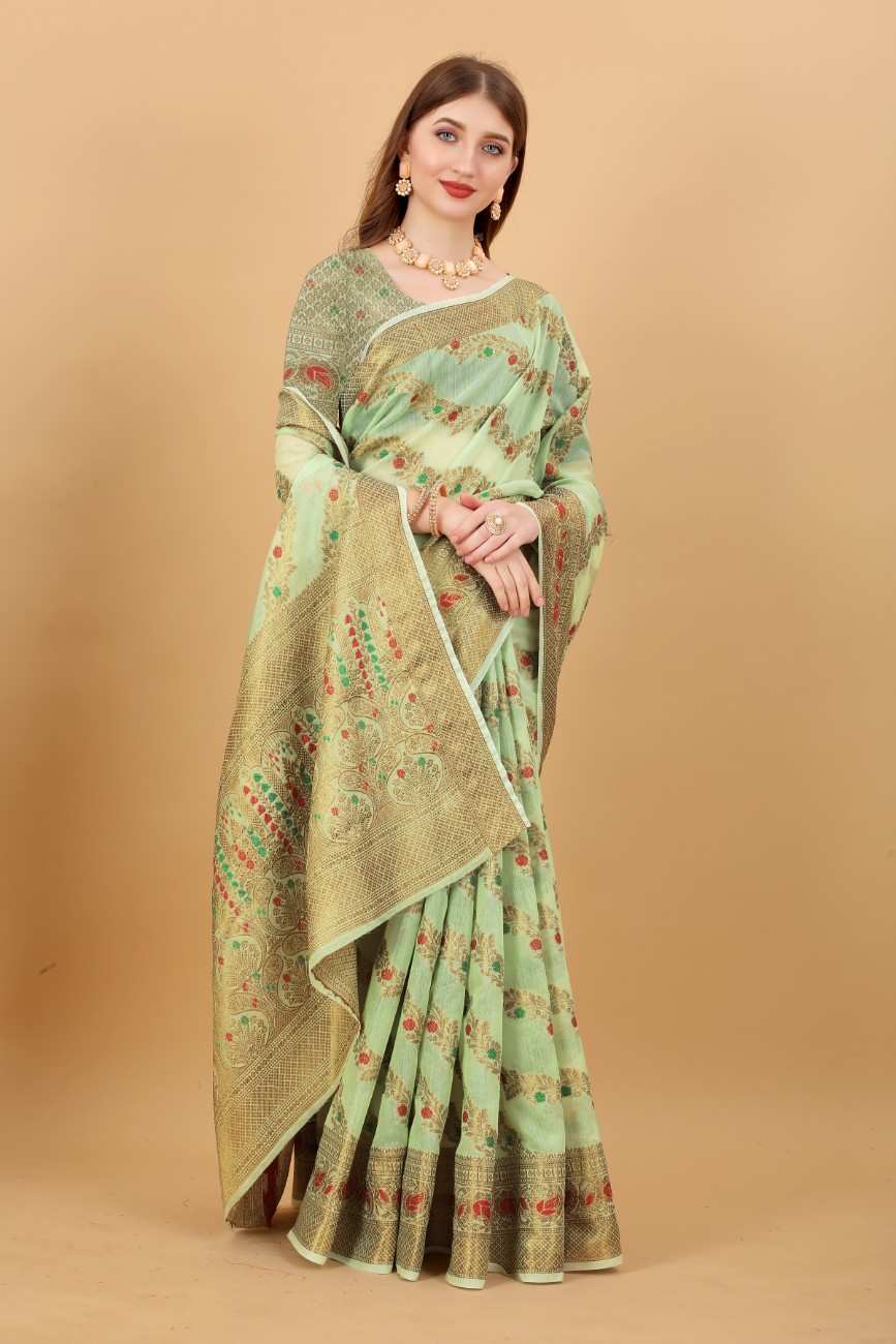 Designer Freehand Saree Pavitr patel