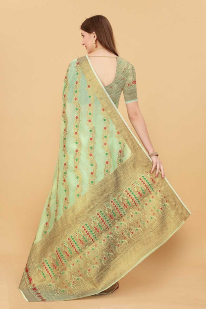 Designer Freehand Saree Pavitr patel